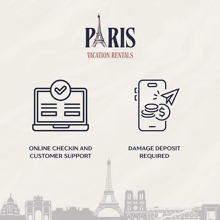 Apartman Invalides & Tour Eiffel - 1br - Vacation Párizs